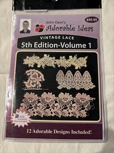 John Deer's Adorable Ideas Vintage Lace 5th Edition-Volume 1-CD - Picture 1 of 2