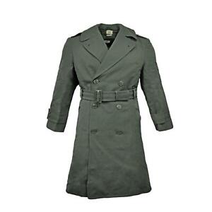 Details about   Genuine French Military Rain Coat Army Wool Trench coat Gray Waterproof NEW 