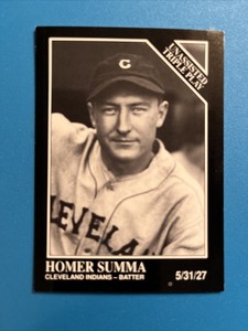 1991 Sporting News Conlon Collection Homer Summa Cleveland Indians #205 NM