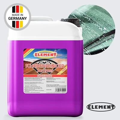 scheibenklar SCHEIBENREINIGER 5L sommer konzentrat 1:100 insektenlöser Klarsicht - Bild 1 von 4