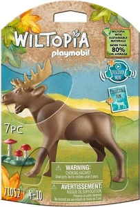 PLAYMOBIL WILTOPIA 71052 Elch inkl. Zubehör und Tier-Sammelkarte mit QR-Qode - Picture 1 of 2