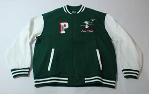 Epic Threads Boy's Peanuts Snoopy Varsity Jacket SV3 Ocean Tropic Large (14/16) - Picture 1 of 6
