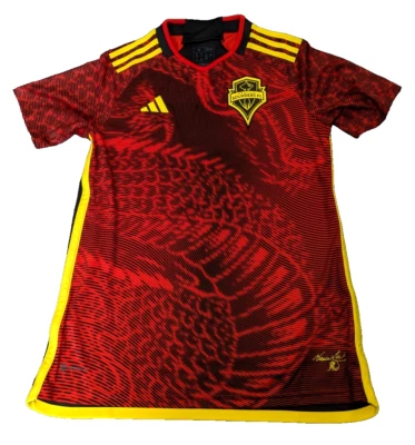 adidas Seattle Sounders FC Bruce Lee Soccer Jersey Womens Medium HU1380 - Image 1 of 4