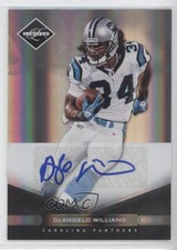 2011 Panini Limited Monikers Silver /25 DeAngelo Williams #13 Auto