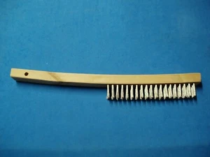 BRANDNEU LANGER GRIFF EDELSTAHL KRATZBÜRSTE FIREPOWER 1423-0082 - Bild 1 von 2