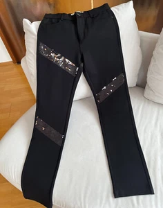 Farfalla Rosso Damenhose schwarz Gr. L NEU mit Glitzer - Bild 1 von 9