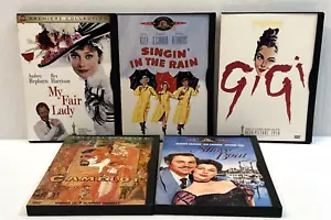 5 1960’s Musical Movies (DVD) Gardner Hepburn Kelly Gigi Showboat My Fair Lady - Picture 1 of 4