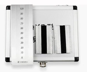 Medidor de finura de doble canal Grindómetros de alta precisión Raspador Medidor de finura - Imagen 1 de 11