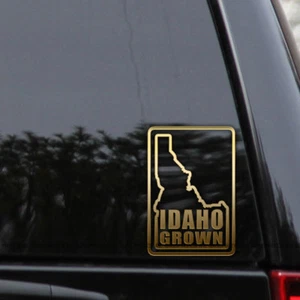 Idaho Grown Home State Pride Vinyl Decal Sticker - Picture 1 of 2