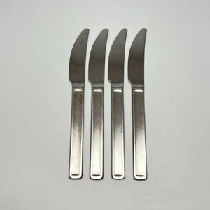Ikea Stainless Flatware Dinner Knife Poem Satin Vietnam 8 1/2 4Pc Set - Picture 1 of 9