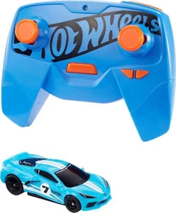 Hot Wheels RC C8 Corvette 1 64 Scale Remote Control Car with Turbo Speed - Picture 1 of 6