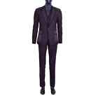 DOLCE & GABBANA SICILIA 3-Pieces Embroidered Suit Blazer Vest Brown IT48 M 06902