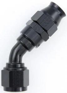 Fragola 684508-BL Real-Street 45 Degree PTFE Hose End Fitting, -8 AN, Black - Picture 1 of 1