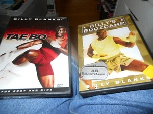 Billy Blanks - TAE BO FLEX + BILLY BOOTCAMP 2 DVDS LOT FREE SHIPPING - Picture 1 of 1