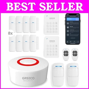 Complete Wireless Home Security Solution - 15-Piece Kit with Alexa Integration - Picture 1 of 10