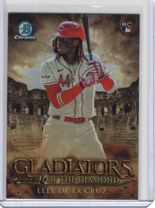 ELLY DE LA CRUZ 2024 BOWMAN GLADIATORS OF THE DIAMOND #GOTD-1 SP CASE HIT RC - Bild 1 von 2