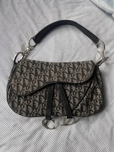 Vintage John Galliano dior Saddle Bag Trotter - Picture 1 of 9