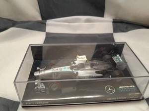 MINICHAMPS /F1 2013 USA MERCEDES AMG-F1 - LEWIS HAMILTON - 1/43 SCALE MODEL CAR - Picture 1 of 7