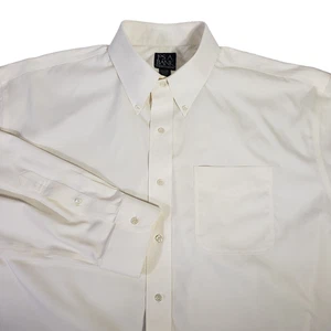 Jos A Bank Oberhemd Traveler Herren 17,5-36 Langarm Knopfleiste einfarbig gelb - Bild 1 von 9