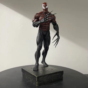 Marvel Venom Symbiote Action Figure 26cm Statue with 2 Interchangeable Heads  - Bild 1 von 6