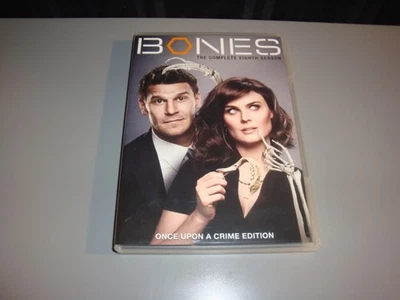 Bones Season 8 DVD Set TV Series Emily Deschanel David Boreanaz Crime Drama Cop Foto 1 de 4