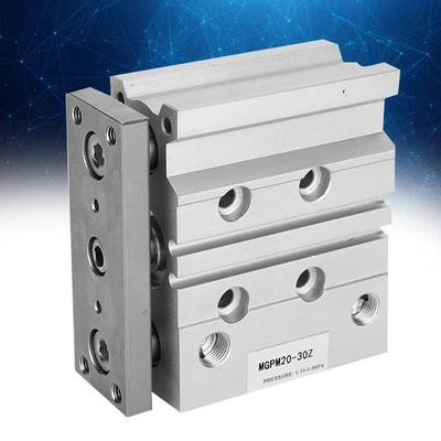 MGPM20X30 3 Rod Double Action Air Cylinder Pneumatic Cylinder 20mm Bore ONS