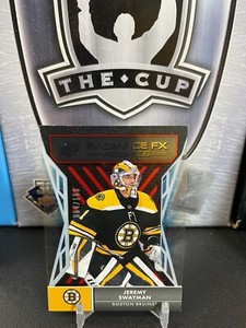 2021-22 SPx Radiance F/X Red #RFX54 Jeremy Swayman RC 54/150