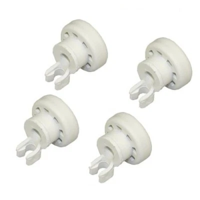 Korbrollen Bosch Siemens Oberkorb 4 Stück 424717 00424717 066321 00066321 424090 - Bild 1 von 2