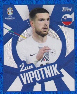 Topps Euro 2024 Sticker SVN PTW Zan Vipotnik Player to Watch Blue Foil - Bild 1 von 1