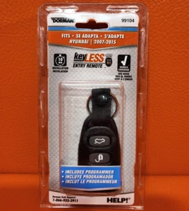 Dorman 99104 Keyless Entry Remote With Programmer For Select Elantra And Sonata - Picture 1 of 8
