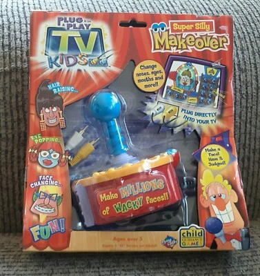 Sistema de Videojuegos PLUG & PLAY TV NIÑOS SUPER SILLY MAKEOVER 2004 Nuevo En Caja Foto 1 de 2