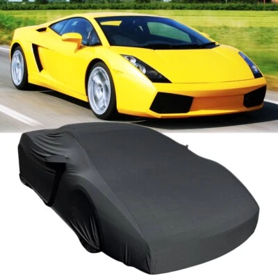 Cubierta de coche exterior satinada elástica impermeable personalizada para Lamborghini Gallardo 04-14 Foto 1 de 4