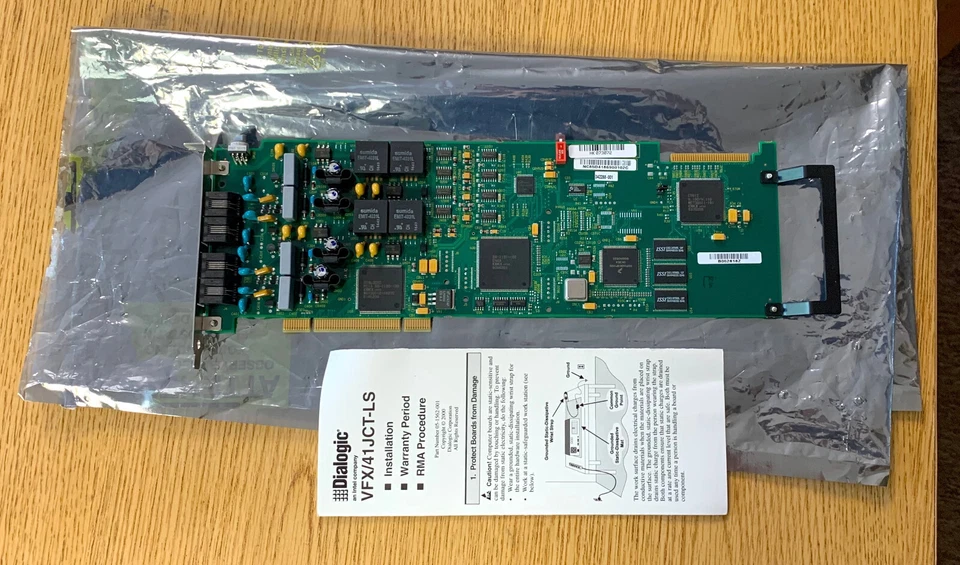 Dialogic VFX/41JCT-LSW 4-Port Media Board - Image 1 of 1