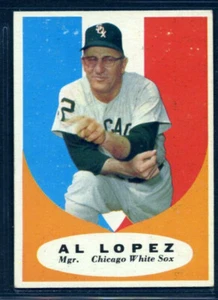 1961 Topps Baseball #132 Al Lopez Mgr. - Chicago White Sox - ExMt - Picture 1 of 2