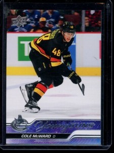 #244 2023-24 UPPER DECK YOUNG GUNS SERIES 1 RC COLE McWARD