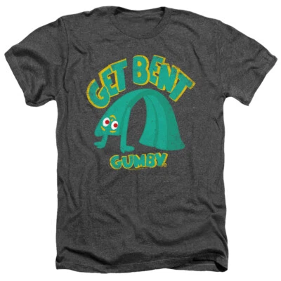 Camiseta de brezo para hombre adulto con licencia GUMBY GET BENT SM-3XL Foto 1 de 2