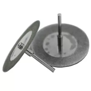 10PCS Carbon Steel Diamond Saw Blade Cutting Discs Wheel for Drill Rotary Tool - Picture 1 of 13