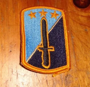PARCHE DEL EJÉRCITO DE ESTADOS UNIDOS, SSI, 170A BRIGADA DE INFANTERÍA - Imagen 1 de 1