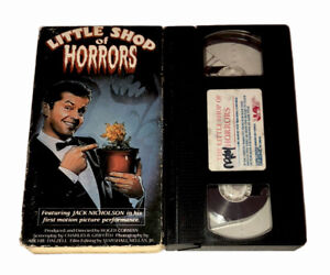 Little Shop of Horrors VHS 1989 Original Jack Nicholson