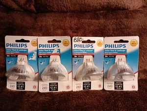 4 Philips 20W GU5.3 MR16 Bulbs - Picture 1 of 2