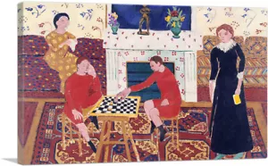 Impresión artística en lienzo de la familia del pintor 1911 de Henri Matisse - Imagen 1 de 11