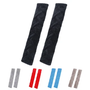 2 Stück Plüsch Autositzgurt Schutz Schultergurt Pad Abdeckung - Bild 1 von 2