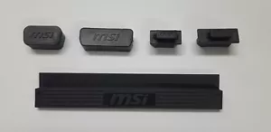 50pcs PC Graphics card HDMI DVI DisplayPort D-Sub PCI-e Port Cover Protector Cap - Picture 1 of 8