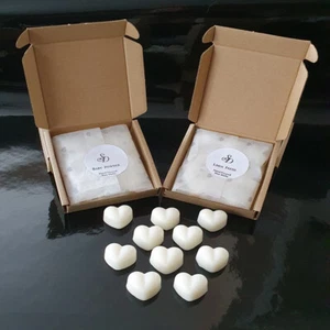 Highly Scented Soy Wax Melts ~ 10 x Hearts ~ Christmas Scents just added - Picture 1 of 2