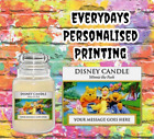 Personalised Disney 'Winnie The Pooh' Label For Yankee Candle, Sweet Jar, Gift.
