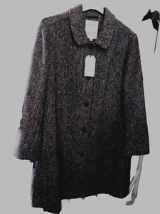 SEASALT LADIES WOOL WINTER WOOD CABIN COAT SIZE 20 RETAIL £159.95. - Picture 1 of 17