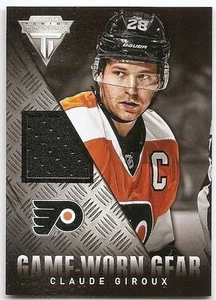 13/14 TITANIUM GAME-WORN GEAR GAME JERSEY Claude Giroux #GGCGX SP - Picture 1 of 1