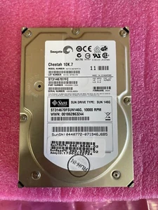 SUN 390-0280-02 146GB 10K FC drive RoHS ST314670FSUN146G - Picture 1 of 2