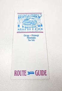 Vintage 1993 Amtrak Broadway Limited Route Guide Brochure National Passenger - Picture 1 of 4