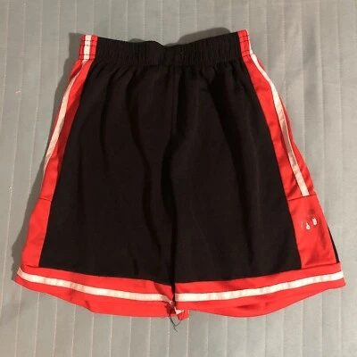 Pantalones cortos para niños pequeños Mongoose talla 7 negros y rojos Foto 1 de 4